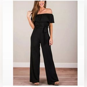 Windsor | Off Shoulder Jumpsuit